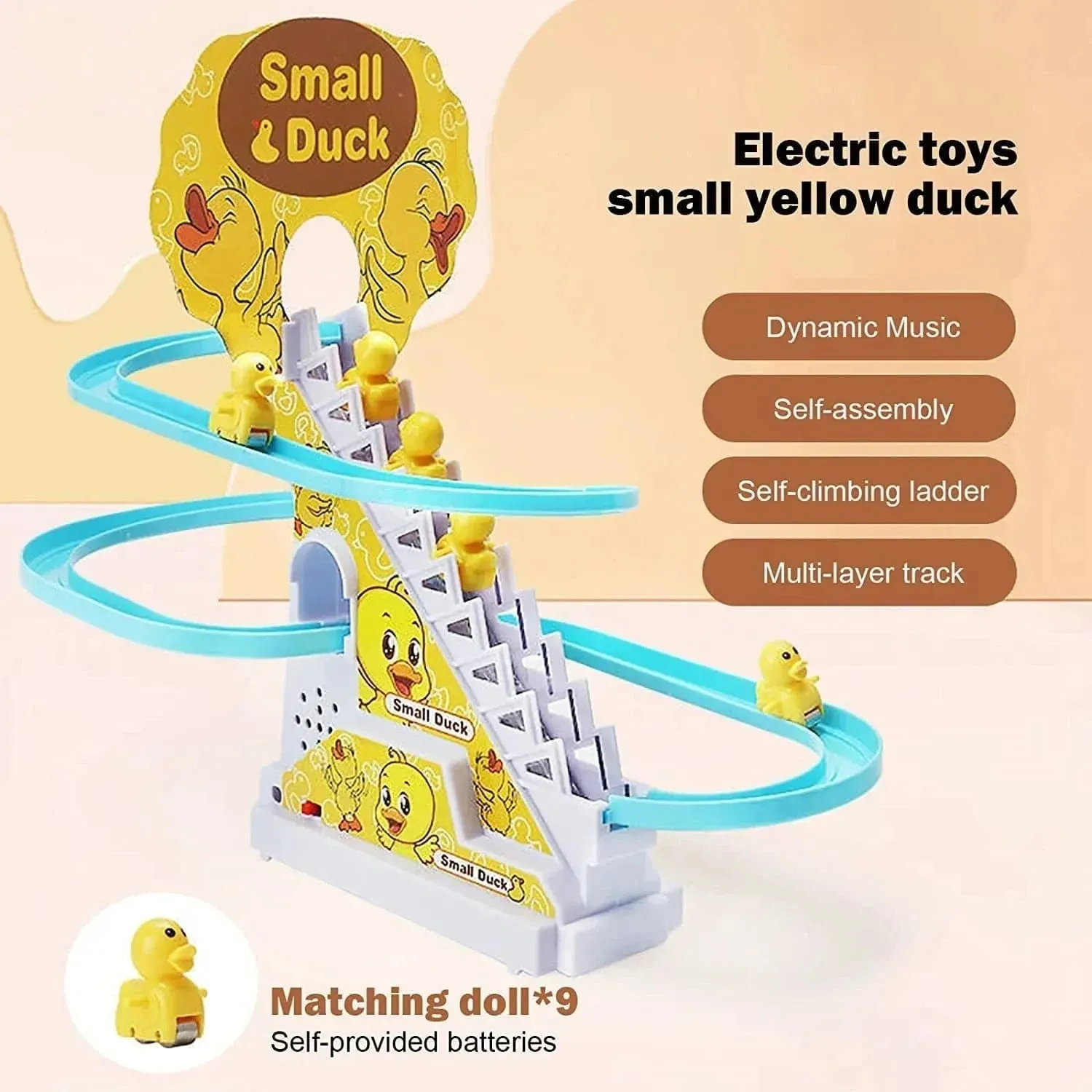 LIGHT SOUND DUCK SLIDE TRACK SET