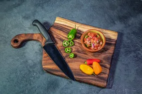 Live Edge Walnut Cutting Board with Handle