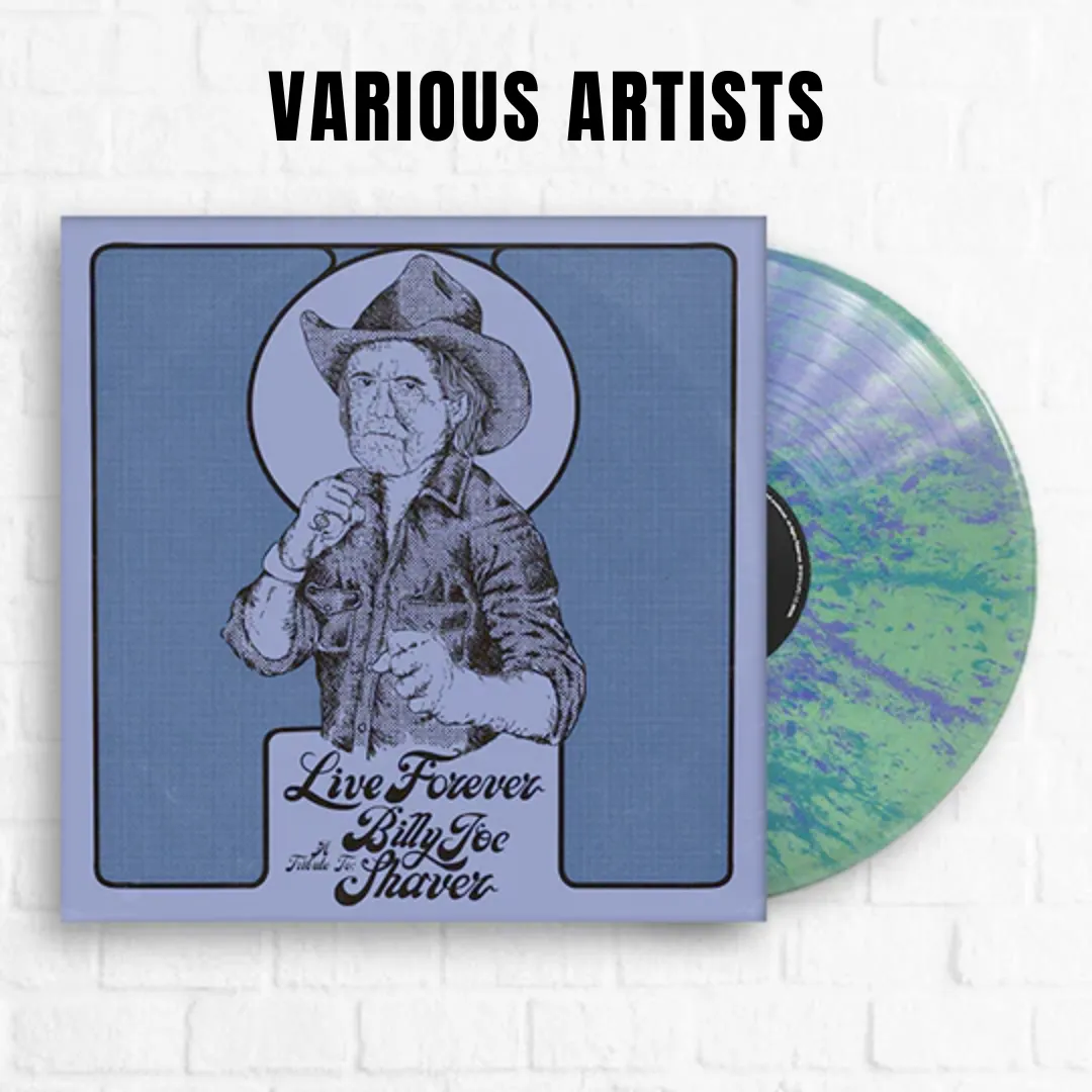 Live Forever: A Tribute To Billy Joe Shaver [Exclusive Turquoise and Purple Marble]