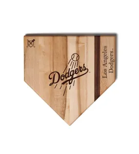 Los Angeles Dodgers Home Plate Cutting Boards | Multiple Sizes | Multiple Designs