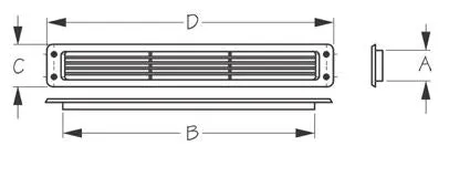 LOUVERED VENTILATOR