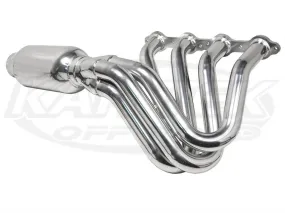 LS Series Headers with Mufflers 1-3/4" Primaries, Raw