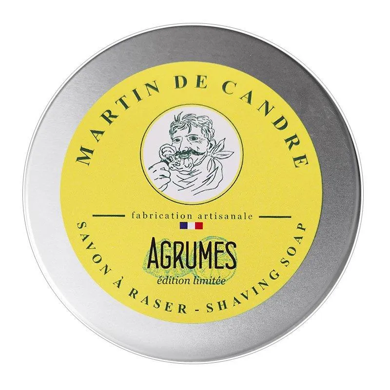 Martin de Candre - Agrumes Shaving Soap - 200g in Jar