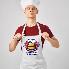 Master Chef Personalized Unisex Chef's Apron