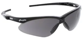 MCR Safety Memphis MP1 Black Frame, Gray MAX6