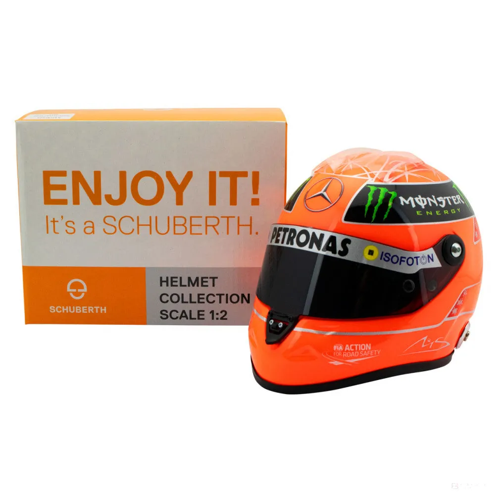 Michael Schumacher Mini Helmet, 2012, 1:2 scale, Red, 2020