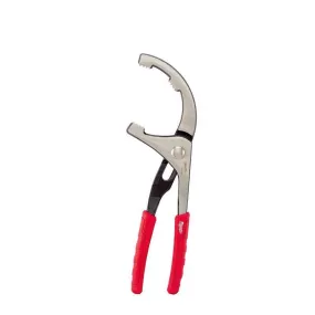 Milwaukee 9 in. Steel Oil Filter and PVC Pliers