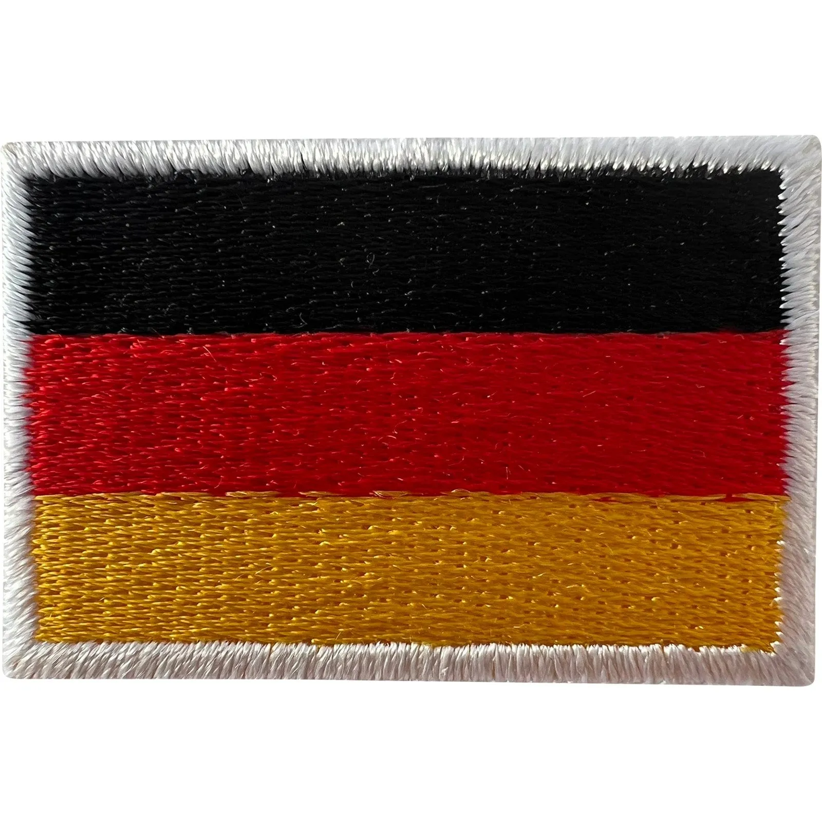 Mini Germany Flag Patch Iron Sew On Clothes Shirt Small German Embroidered Badge