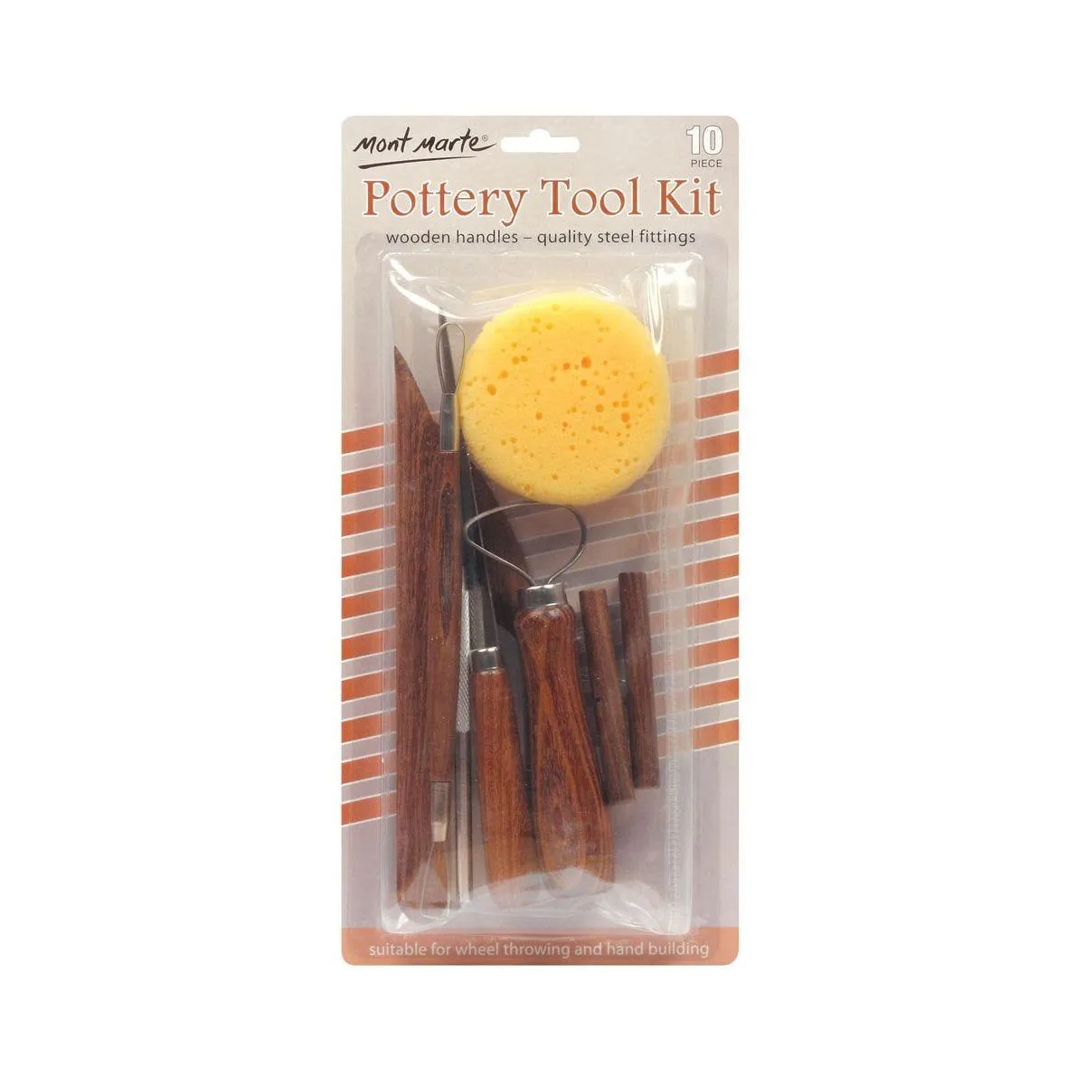 Mont Marte Pottery Tool Kit 10pcs