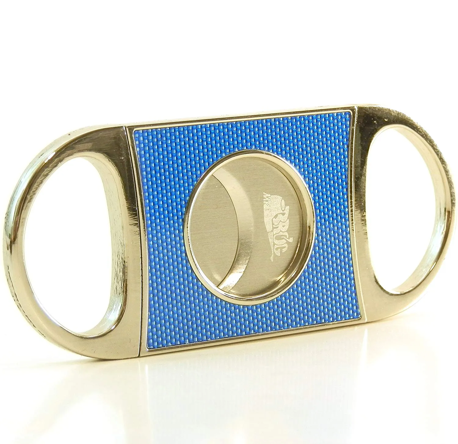 Mr. Brog Carbon Fiber Cigar Cutter - Gold