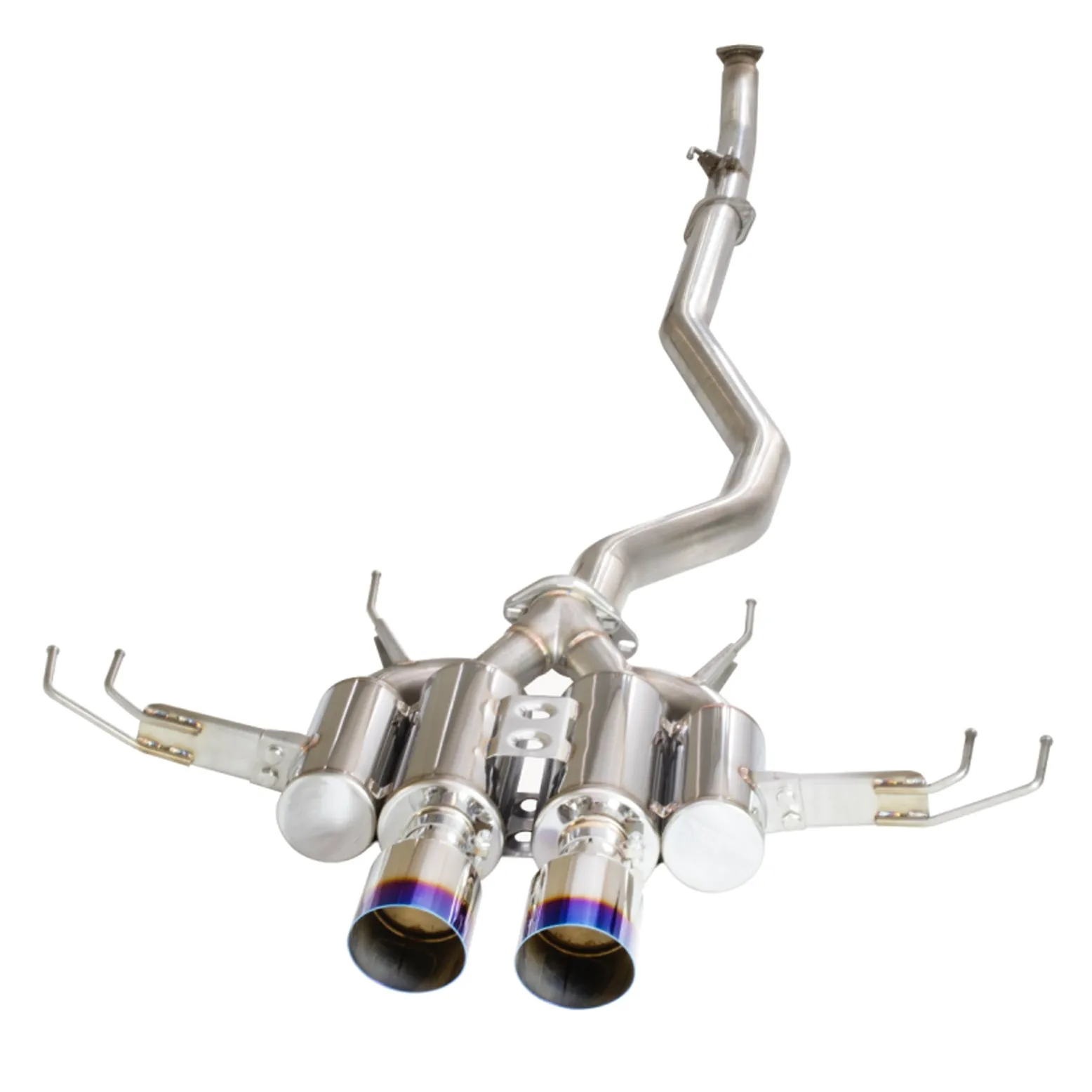 MXP 2017  Honda Civic Type-R Comp RS Exhaust System w/ Burnt Tips (mxpMXCRFK8B)