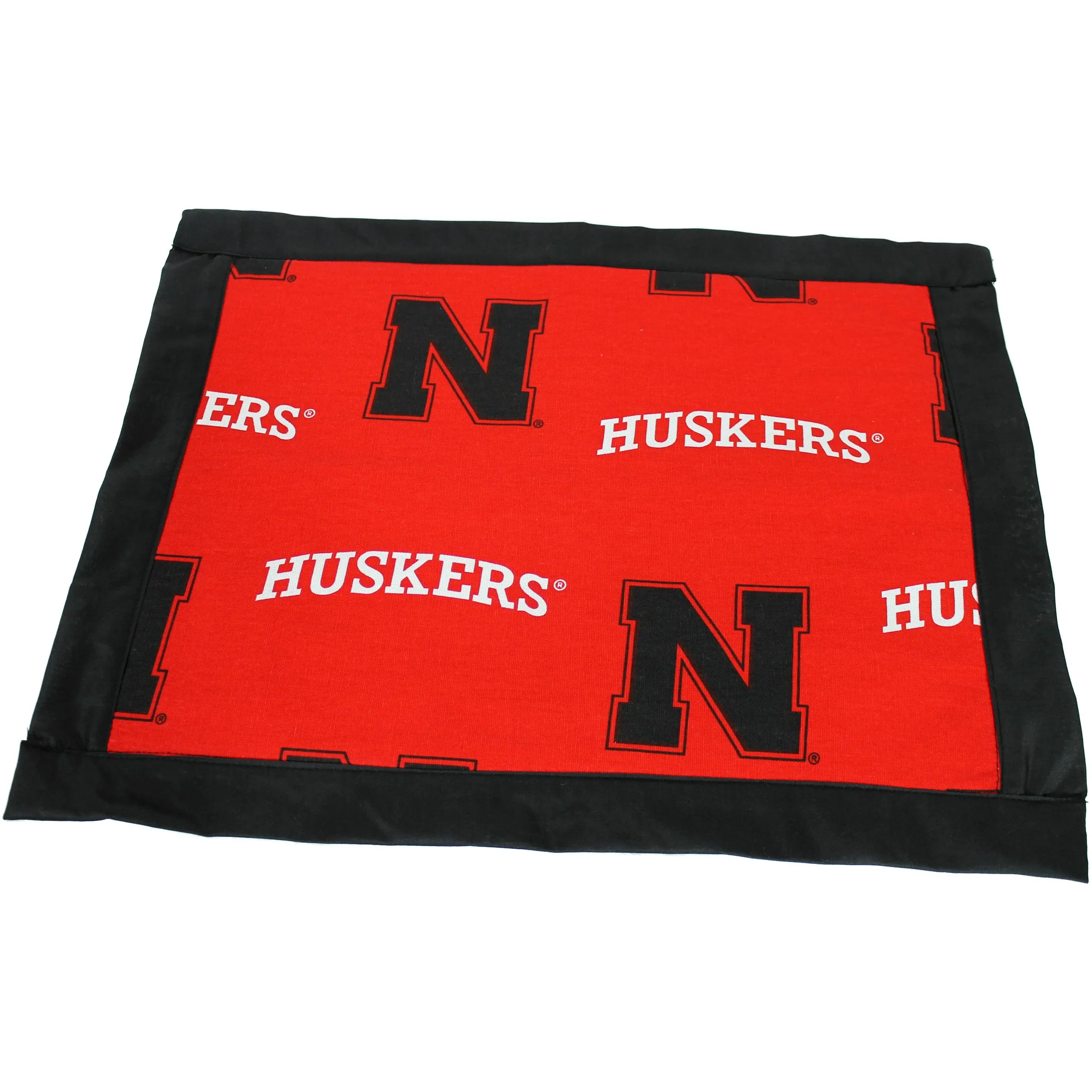 Nebraska Huskers Placemat Set, Set of 4 Cotton and Reusable Placemats