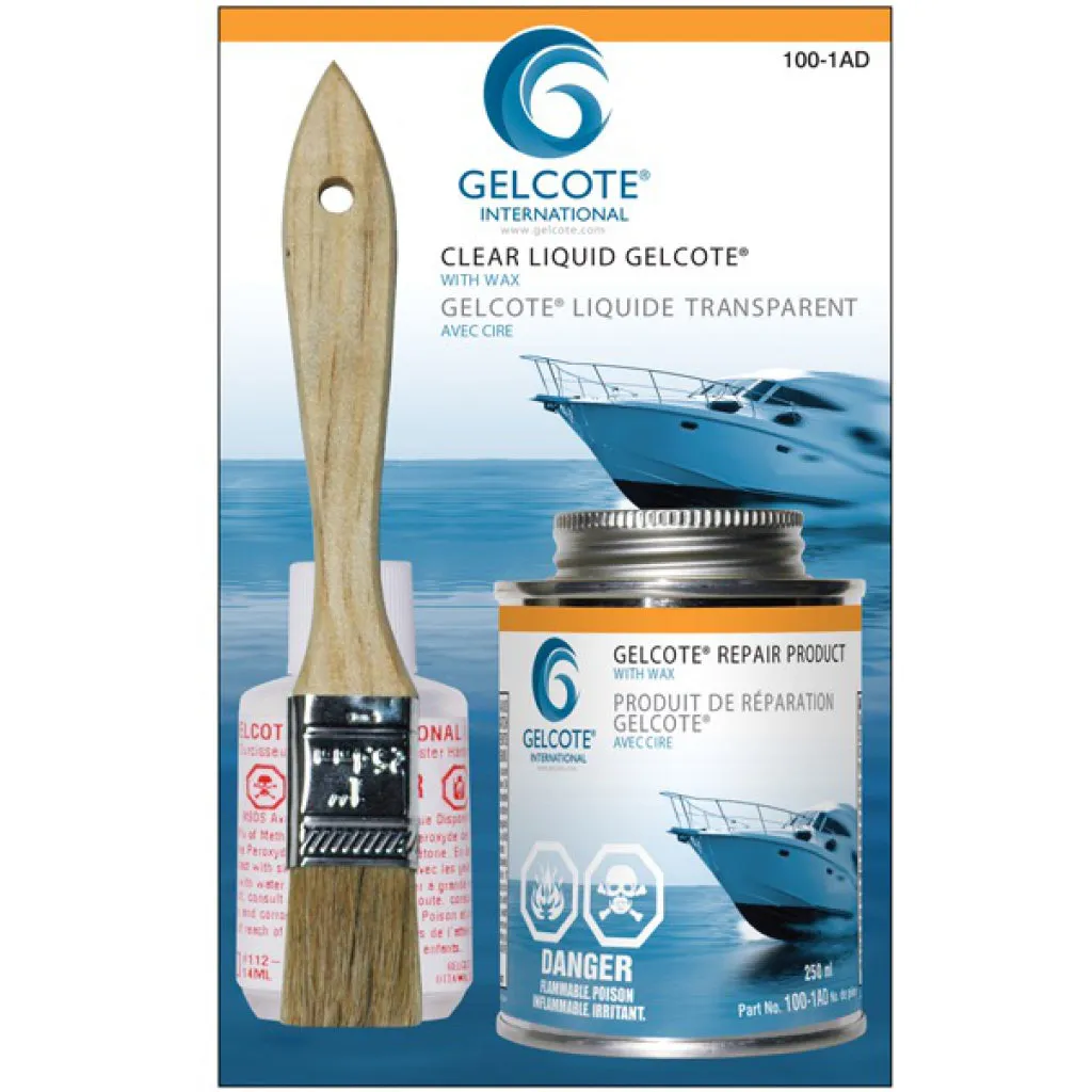 Neutral Liquid Gelcoat Kit w/Ait Dry- 250ml