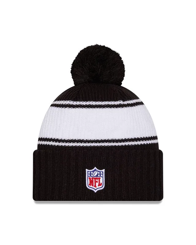 New Era Men's NFL New York Jets Sideline 24 Sport Pom Knit Toque