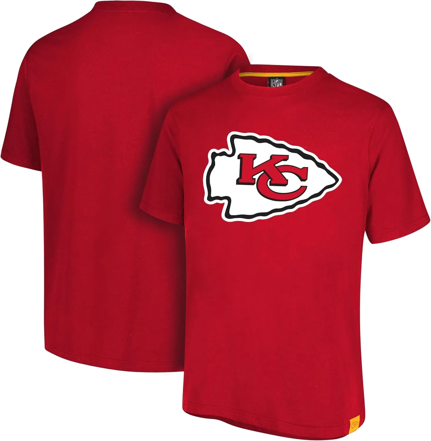 NFL Official Adults Super Soft Game Day T-Shirt|Kansas City Chiefs