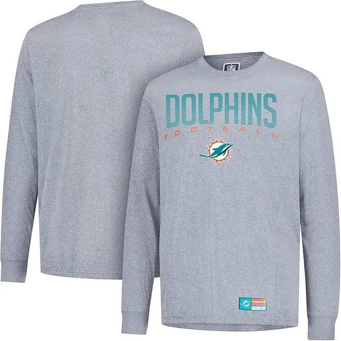 NFL Official Super Soft Game Day Long Sleeve T-Shirt|Miami Dolphins