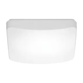 Nuvo 62-1097 11" 16.5W Square LED Flush Mount with Occupancy Sensor, 3000K