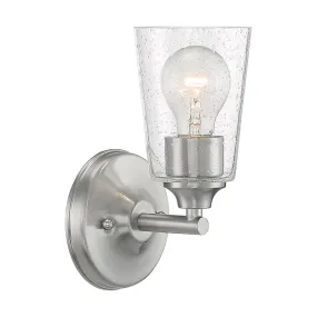 Nuvo Bransel 1-lt 9" Tall Vanity Light