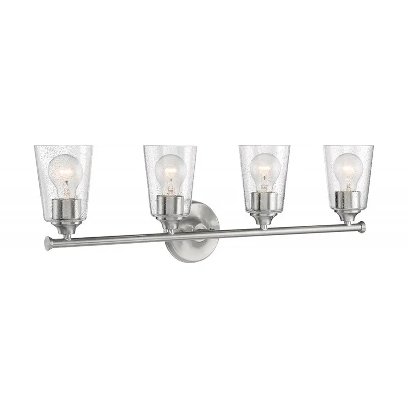 Nuvo Bransel 4-lt 28" Vanity Light