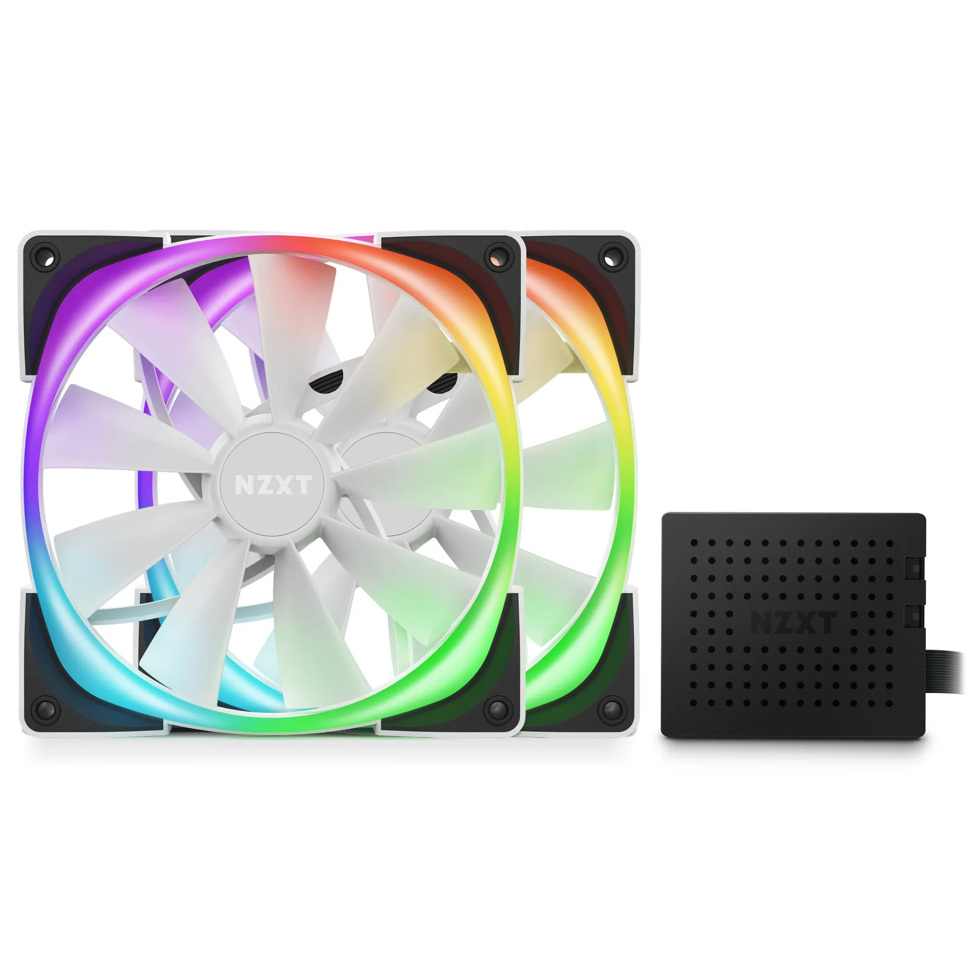 NZXT Aer RGB 2 Computer case Fan 14 cm White 2 pc(s)