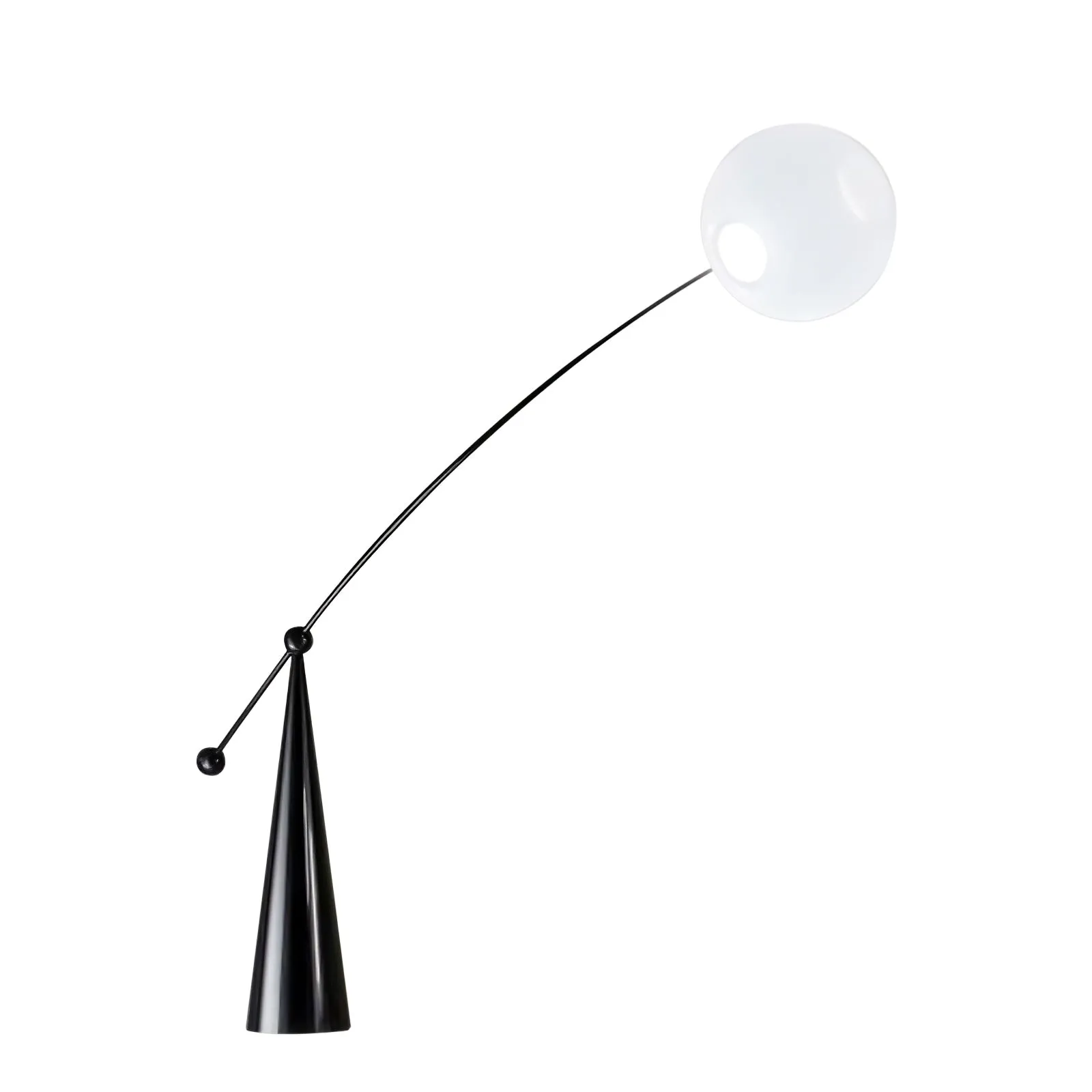 Opal Arc Floor Lamp