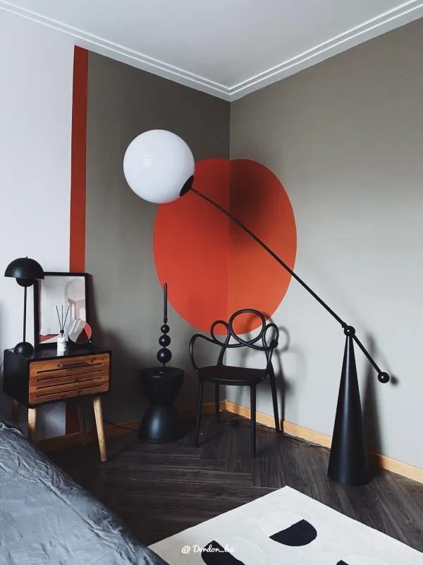 Opal Arc Floor Lamp