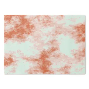 Orange Clouds Cutting Board