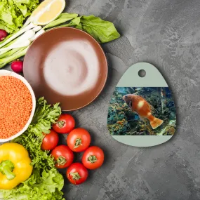 OrangeFishScene Sublimation Glass Cutting Board