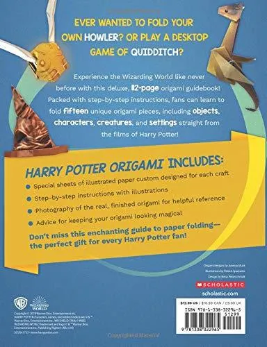 Origami: 15 Paper-Folding Projects Straight from the Wizarding World! (Harry Potter)