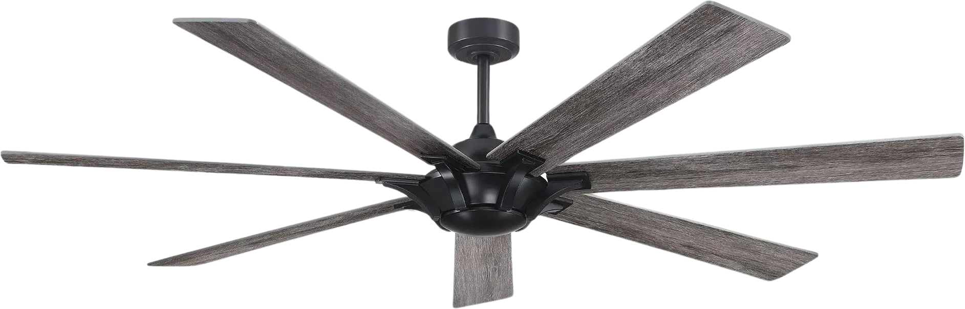 Parrot Uncle 72" Farmhouse Style Ceiling Fan Reversible with Remote Control New