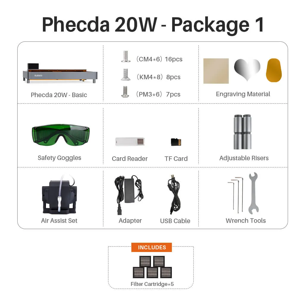 Phecda Laser Engraver & Cutter