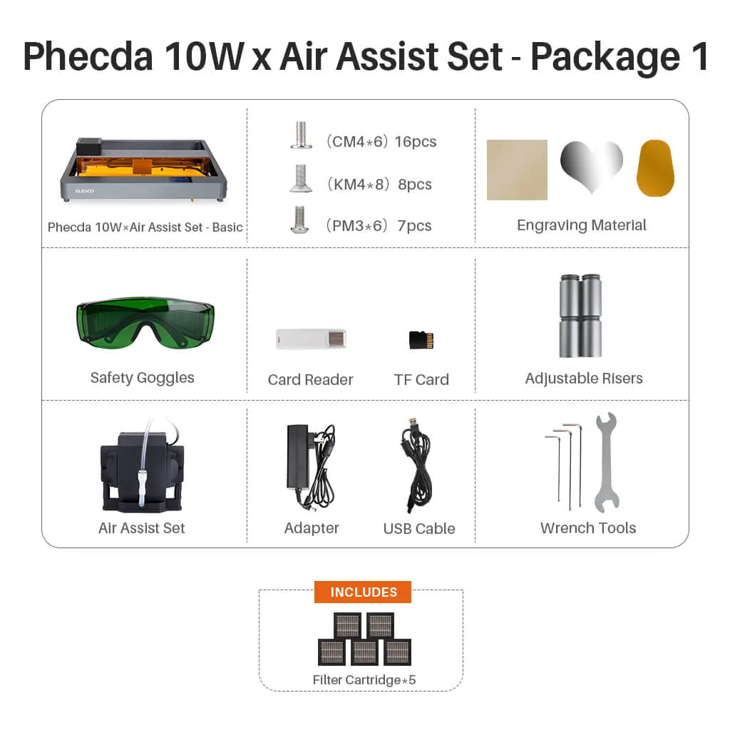 Phecda Laser Engraver & Cutter