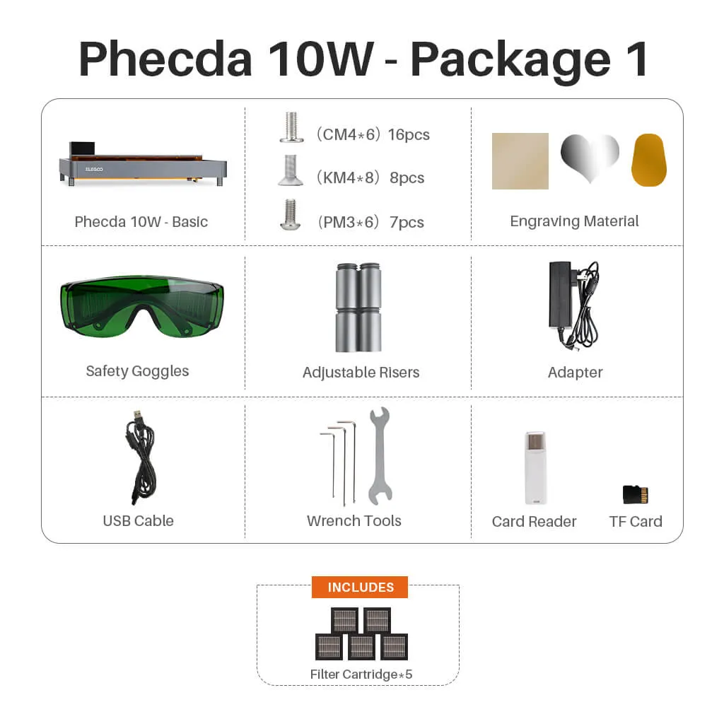 Phecda Laser Engraver & Cutter