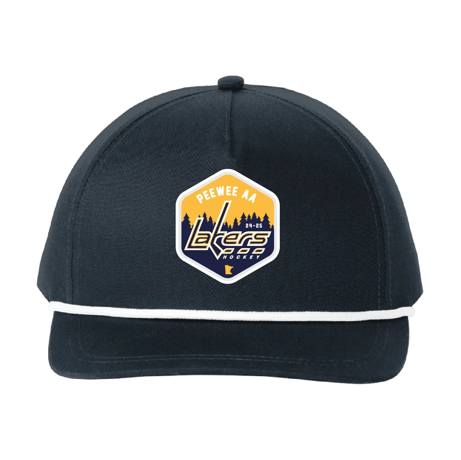 Prior Lake Peewee Snapback Five-Panel Rope Cap