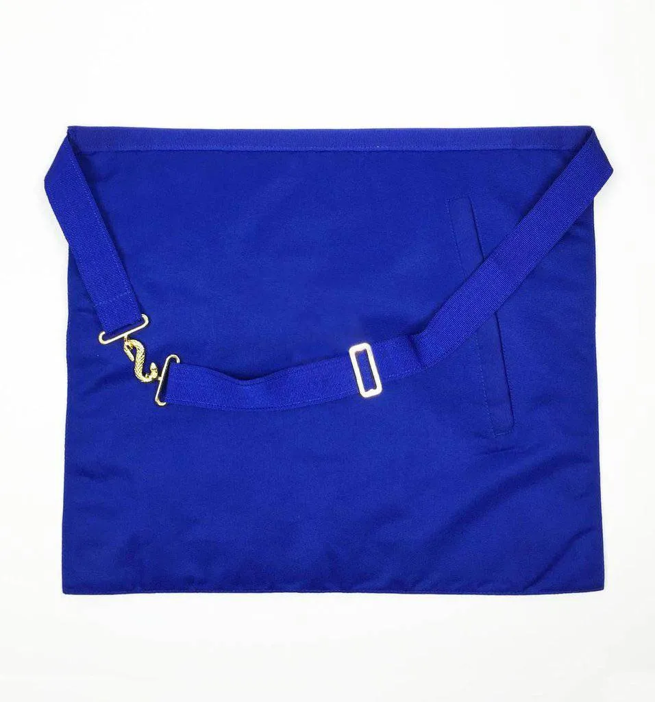 Provincial English Royal Arch Apron - Red & Blue