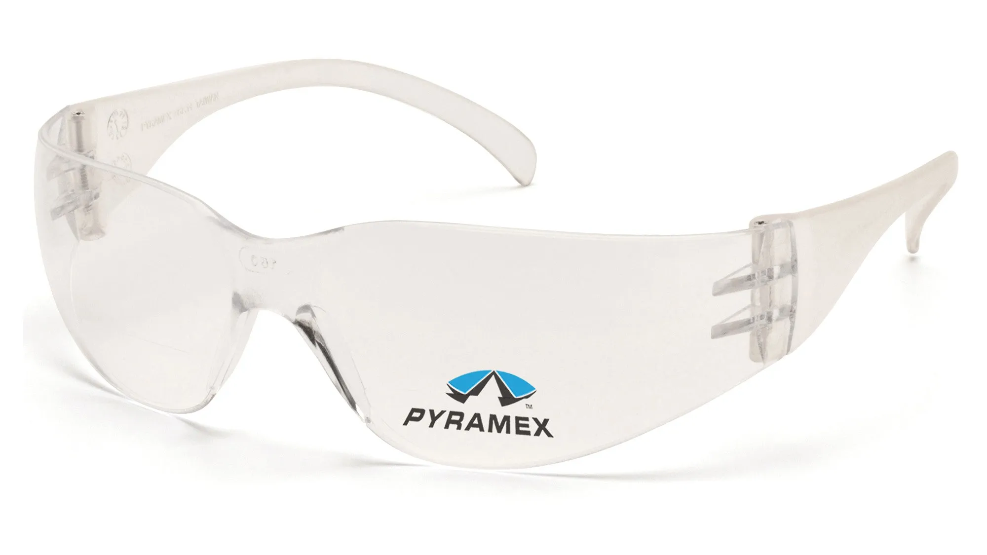 Pyramex S4110R15 Intruder Readers Clear Safety Glasses W/ Clear   1.5 Lens (6 each)