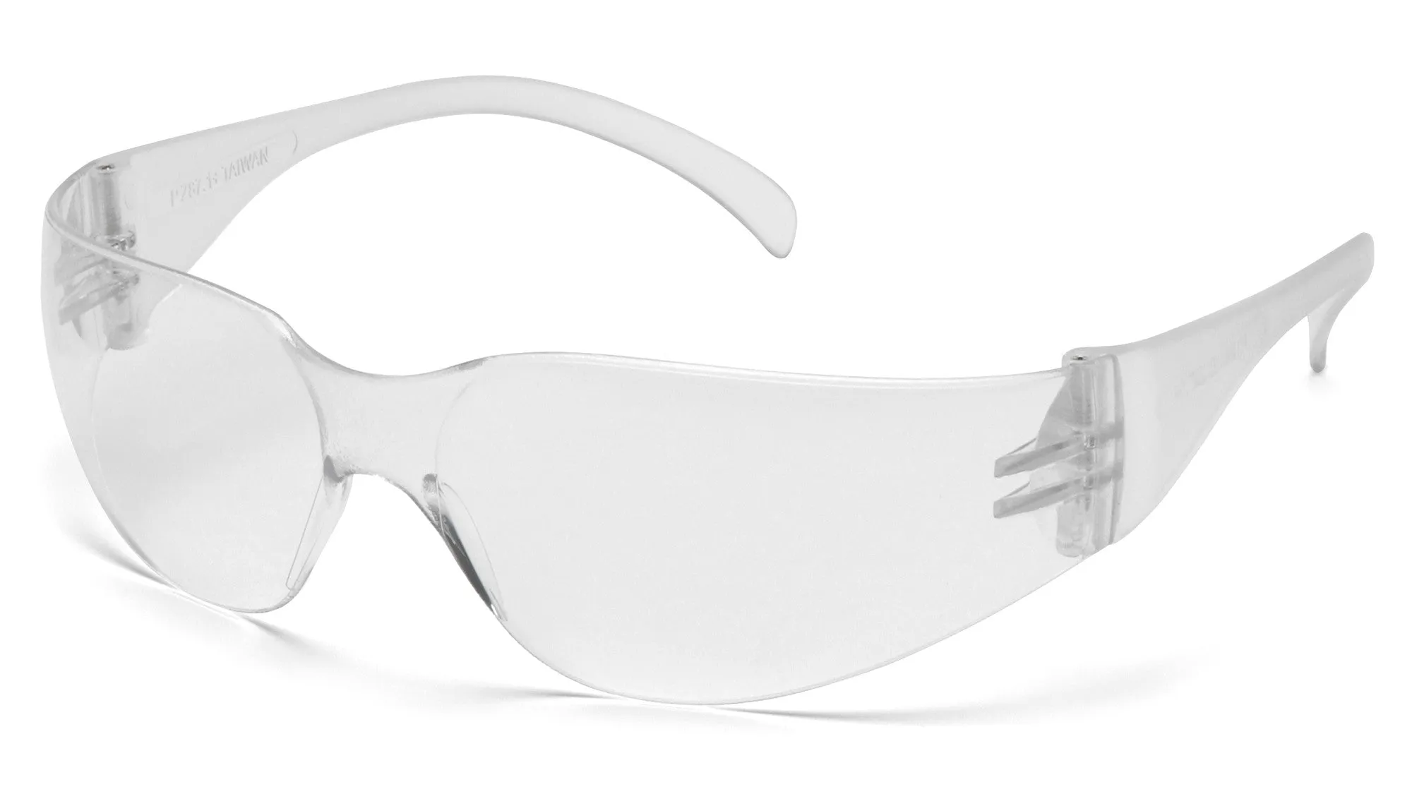 Pyramex S4110SN Mini Intruder Clear Safety Glasses W/ Clear-Hardcoated Lens (12 each)