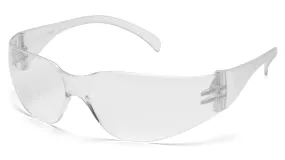 Pyramex S4110SNT Mini Intruder Clear Safety Glasses W/ Clear-Hardcoated Anti-Fog Lens (12 each)