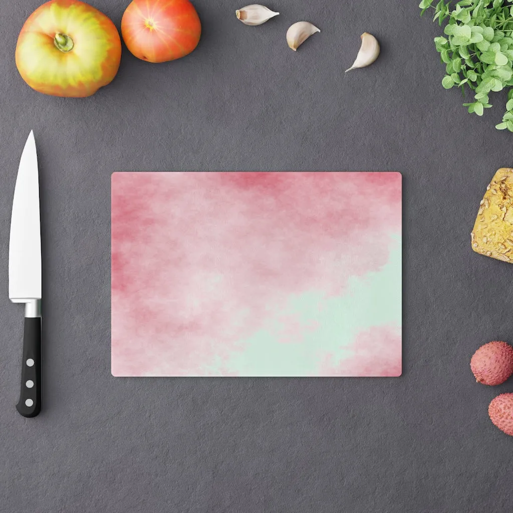 Red Clouds Cutting Board