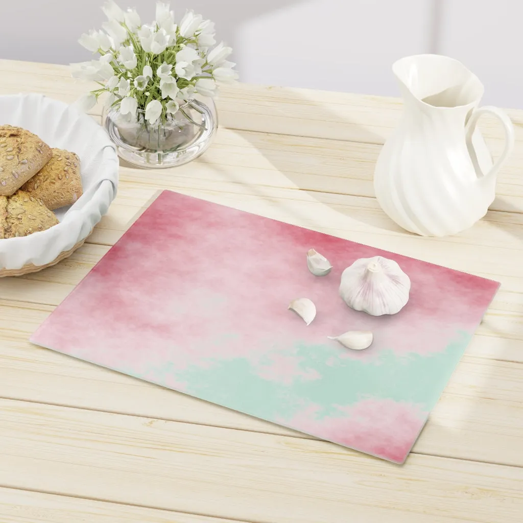 Red Clouds Cutting Board