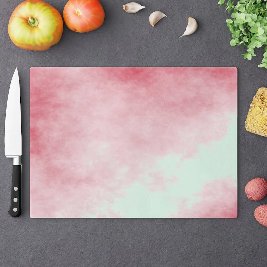 Red Clouds Cutting Board