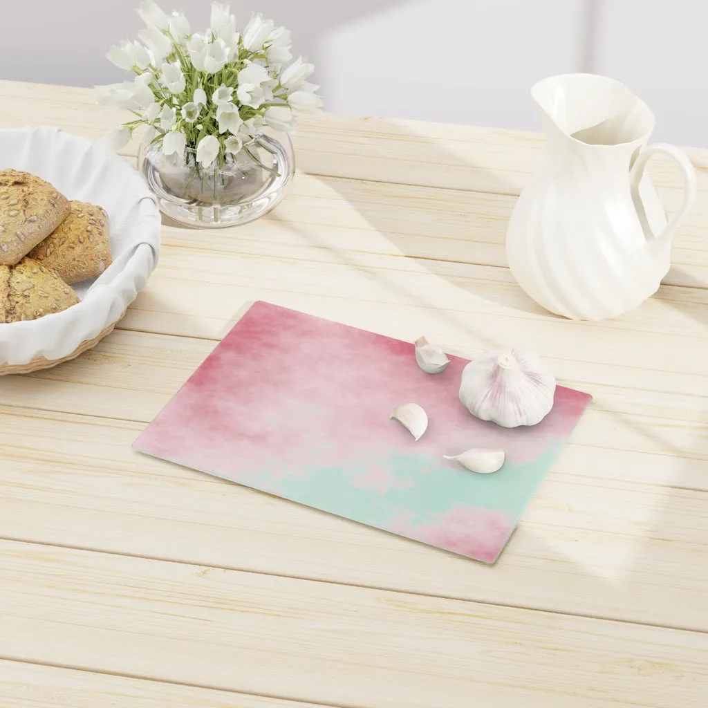 Red Clouds Cutting Board