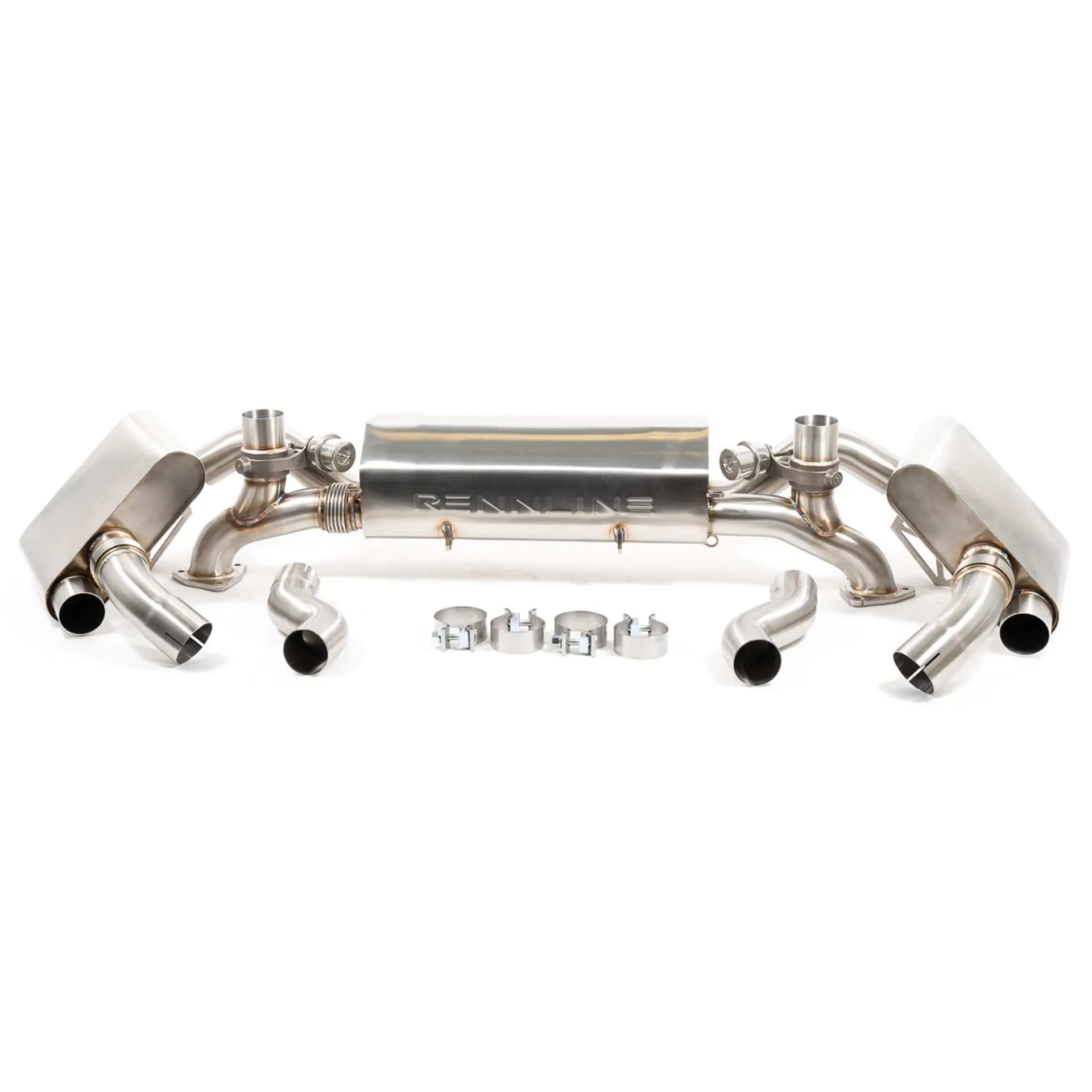 RENNLINE STAINLESS VALVED EXHAUST - 991.1