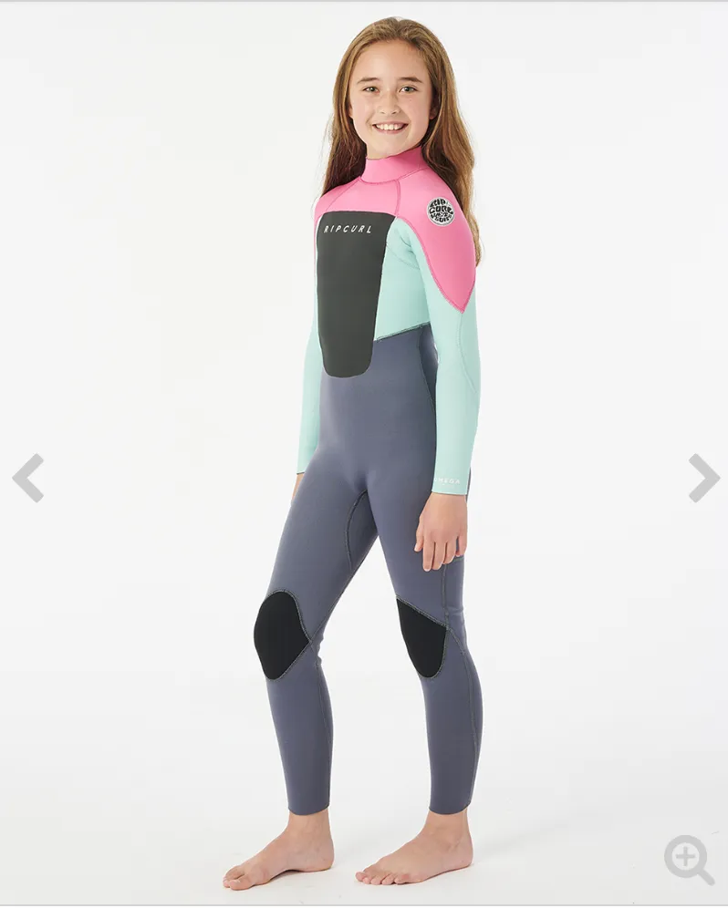 Ripcurl  Girls Omega 5/3 Back Zip Wetsuit