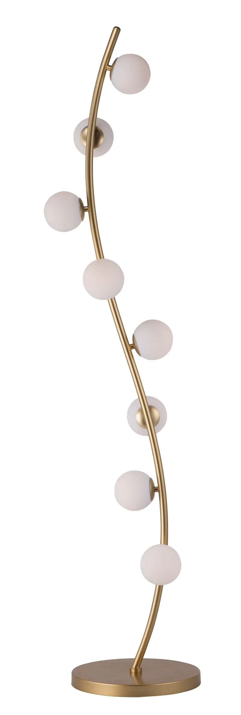 Rover 64.25" Floor Lamp in Metallic Gold