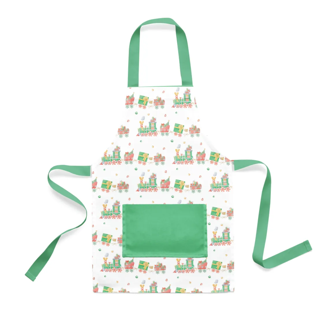 Santa's Sweet Express Kid's Apron