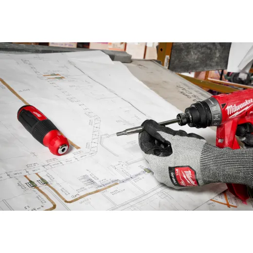 Screwdrivers - Milwaukee 14-in-1 Hex Multi-Bit Screwdriver, 48-22-2908