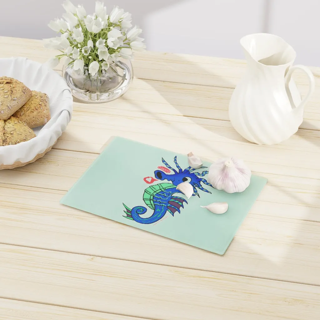 Scribblers the Seahorse Cutting Board