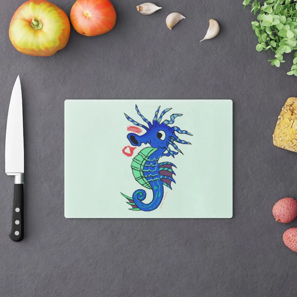 Scribblers the Seahorse Cutting Board