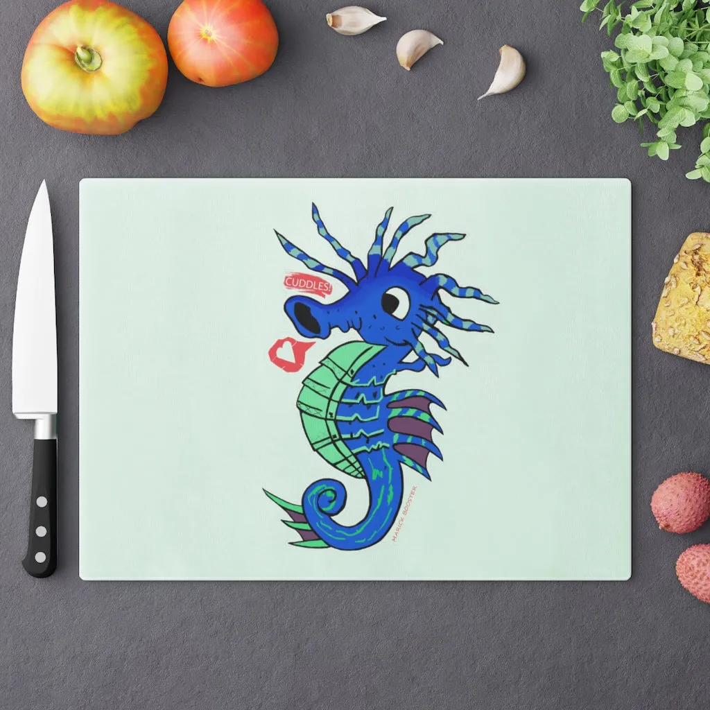 Scribblers the Seahorse Cutting Board